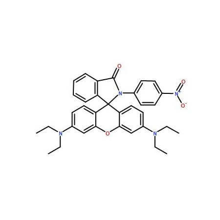 Ak Scientific 3', 6'-Bis(diethylamino)-2-(4-nitrophenyl)spiro[isoindole-1, 9'-xanthene]-3-one (25g), CAS 29199-09-5 5949AL-25g