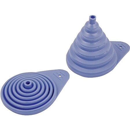 Chef Craft Collapsible Funnel, 5 in Dia, Plastic 21654