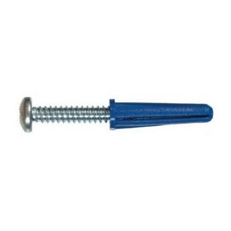 Hillman Screw Anchor, Nylon, 5 PK 41406