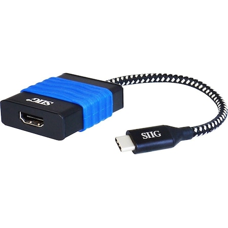 Siig USB Type-C to HDMI Cable Adapter - 4Kx2K - USB Type C - 1 x HDMI, HDMI CB-TC0014-S2