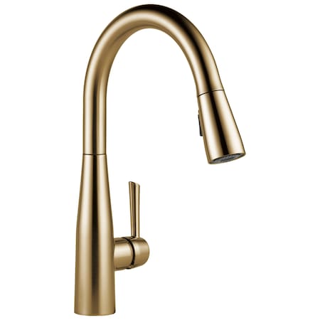 Delta Essa Single Handle Pull-Down Kitchen Faucet In Champagne Bronze 9113-CZ-DST