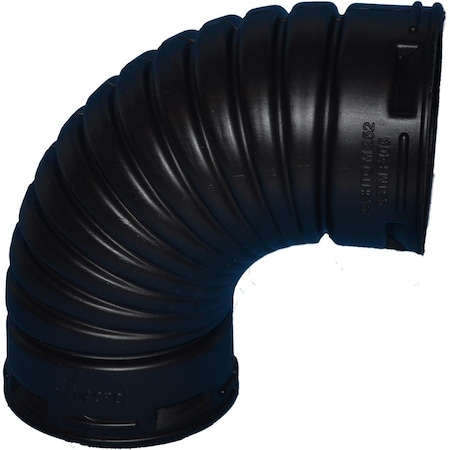 Eat-In 6 in. 90 deg Hub x Hub Corrugated Elbow EA3970702