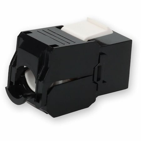 Add-On CAT6A UTP TOOLLESS KEYSTONE JACK 180 DEGREE ADD-C6AUJK1TL-BK
