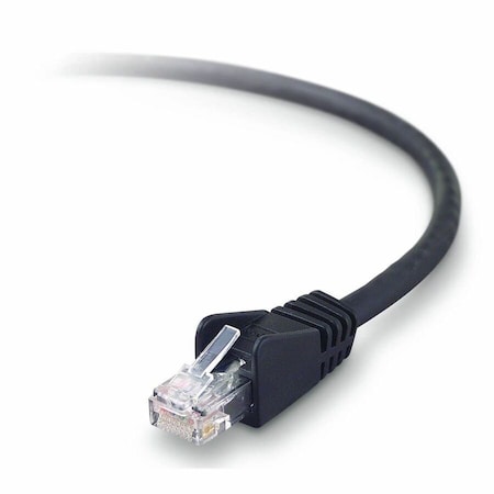 Belkin 12Ft Cat6 Snagless Patch Cable, Utp, Black Pvc Jacket, 23Awg, 50 A3L980-12-BLK-S