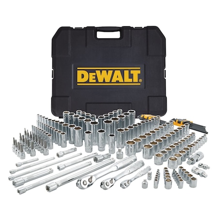 Dewalt Drive Polished Chrome Tool Set, 192PC DWMT75049