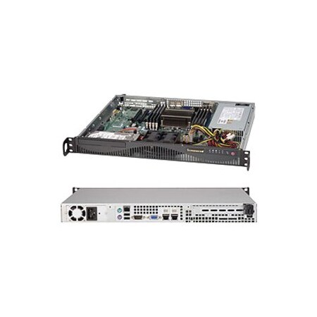 Supermicro SY-517RF SuperServer LGA2011 350W 1U RackmountServer BareboneSystem SYS-5017R-MF