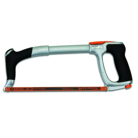 Bahco PROFESSIONAL ERGO PROFESSIONAL HACKSAW FRAME, 12 IN L BLADE BI-METAL BLADE, 55 DEG BAH325