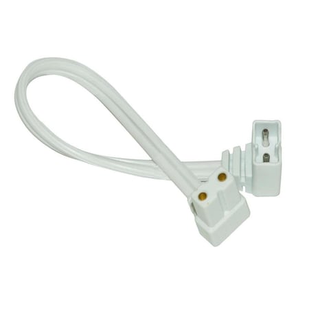 Jesco 2-Wire Right Angle Connecting Cable with 2-Prong Plug SP-CC12L