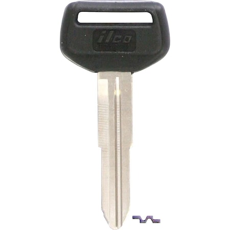 Kaba Ilco Toyota Nickel Plated Automotive Key, TR40-P, 5PK AJ00000752