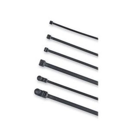 East Penn 11 ft. Cable Ties, Black - 100 per Bag E6B-5726