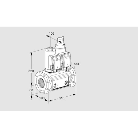 Honeywell Kromschroder VCS7T80A05NLQSRB/PPMM/PPMM KS88207087