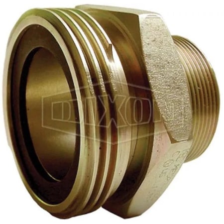 Dixon Adapter, 3-1/4 x 2 in, Male ACME x MNPT, Brass, Domestic ME503-16