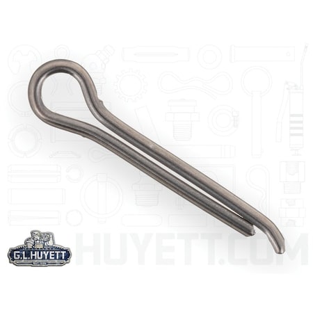 Huyett Hammerlock Cotter Pin, Carbon Steel, 0.250 in Dia x 1.750 in Effective Length CPH-250-1750