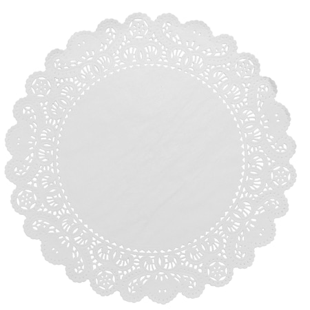 Brooklace 12" White Cambridge Lace Doilies 1000 PK 500239