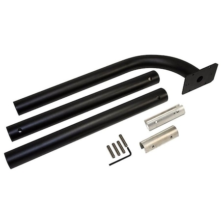 Mighty Mule MIGHTY MULE FM100 Keypad/Intercom Post, Surface Mount, Aluminum, Black, Anodized FM100