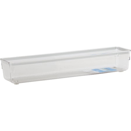 Idesign Linus 3'' x 12'' x 2'' Clear Drawer Organizer 52530