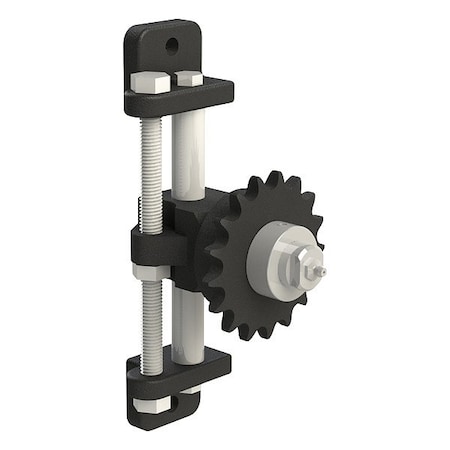 Brewer Machine & Gear Drive Tensioner, 0.5" Shaft Dia , 5.5" L, H HS