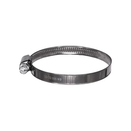 Auveco German/European Style Hose Clamps. 50mm-70mm, 10PK 25306