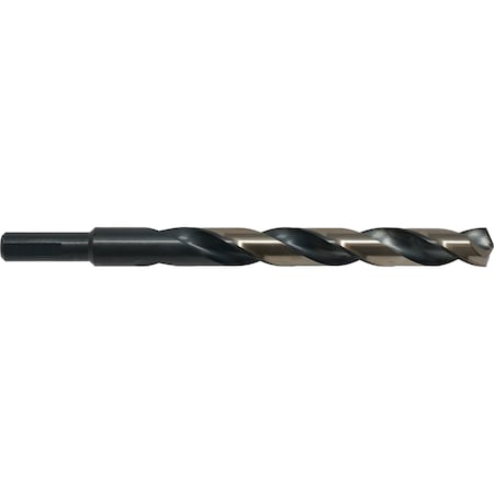 Cle-Line 135 Degree Heavy-Duty Jobber Length Drill Cle-Line 1879 Black & Gold HSS RHS/RHC 1/2 C18121