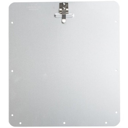 Brady Vehicle Placard Holder, Aluminum, 10 3/4 in W x 10 3/4 in H 76989