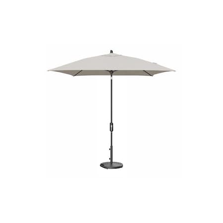 Treasure Garden 7.5 ft Square Patio Umbella, aluminum, fiberglass ribs, outdoor, Canvas UM847SQ-09 5453 Canvas
