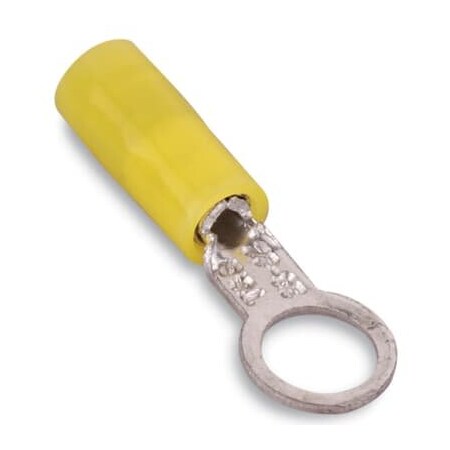 Abb INSNYL RING TERM, 26-24, No6, YELLO, 1000PK RAX63
