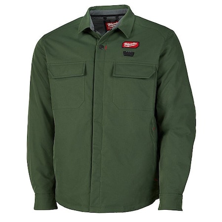 Milwaukee Tool Heated Shirt/Jacket, Polyester, S M103E-21S