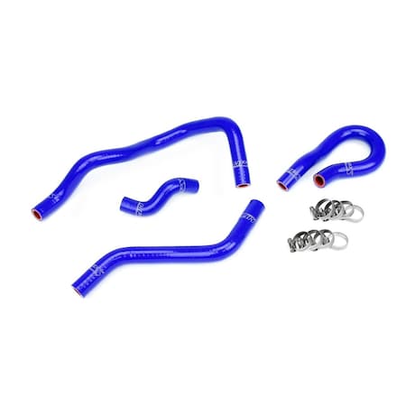 Hps Performance High Temp Reinforced Silicone Heater Coolant Hose Kit, Blue,  57-1773-BLUE