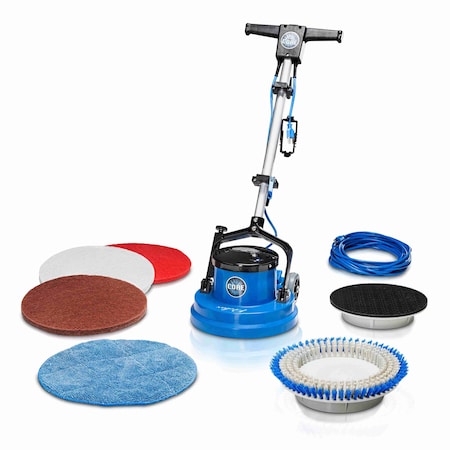 Prolux Core 15in Heavy Duty Single Pad Commercial Polisher Floor Buffer Machine Scrubber Loaded Version prolux_core15_1