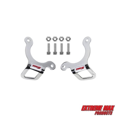 Extreme Max 5001.5804 Front-End Tie-Down Bracket Indian Chieftain and Roadmaster Motorcycles-Chrome 5001.5804