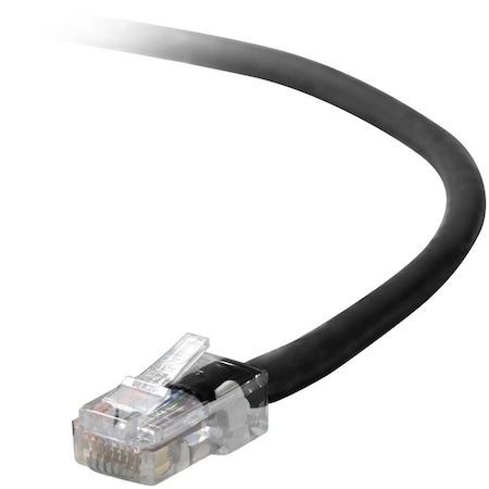 Belkin Patch Cable - Rj-45 (M) - Rj-45 (M) - 1 Ft - Utp - ( Cat 5E ) - Black A3L791-01-BLK-S