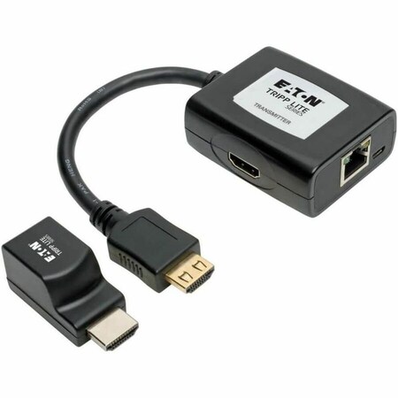 Tripp Lite HDMI OVER CAT5/CAT6 EXTENDER KIT, POWER OVER CABLE, 1080P 60 HZ, TAA B126-1P1M-U-POC