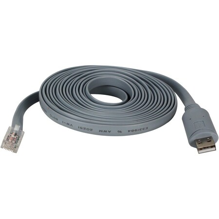 Qvs USB-RJ45 Cisco RS232 Serial Cable, 6 ft. UR-2000M2-RJ45