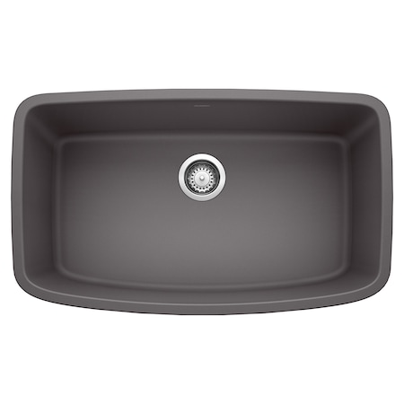 Blanco Valea Super Single Bowl, Cinder 441611