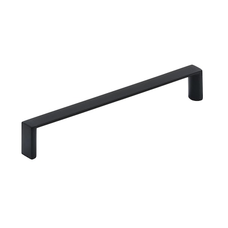 Amerock Metro 5-1/16 inch (128mm) Center-to-Center Matte Black Cabinet Pull, 25PK 25VMP37291MB