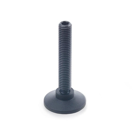 J.W. Winco Male-End Leveling Mount, 1.32 in H 638-15-1/4X20-26-ST