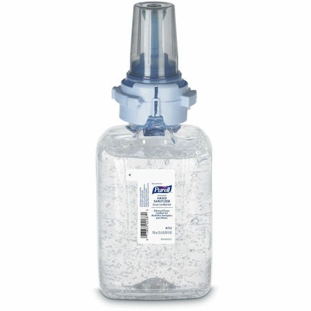 Purell Hand Sanitizer Green Certified Gel 700mL ADX-7 Refill, PK4 8703-04