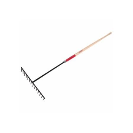 Razor-Back Level Rake, 16 in Forged Steel Blade, 60 in White Ash Handle 760-63125
