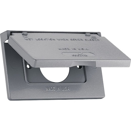 Eaton Wiring Devices Switch Box Type, 1 Gang, Electrostatically painted, powder coated metal S992-SP