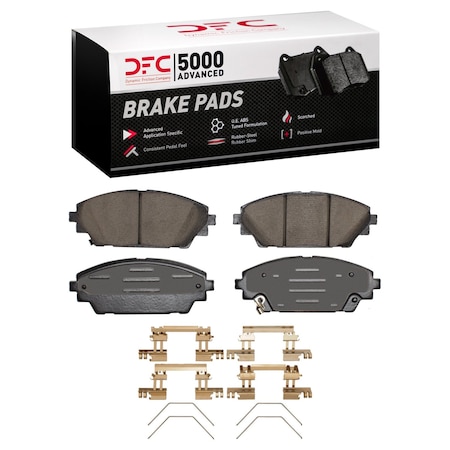 Dfc 5000 Advanced Disc Brake Pad Set,  1551-2275-01