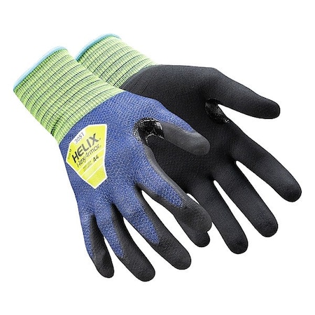 Hexarmor Knit Gloves, Cut Level A4 , Nitrile , Textured , XL 1 PR 3051-XL (10)