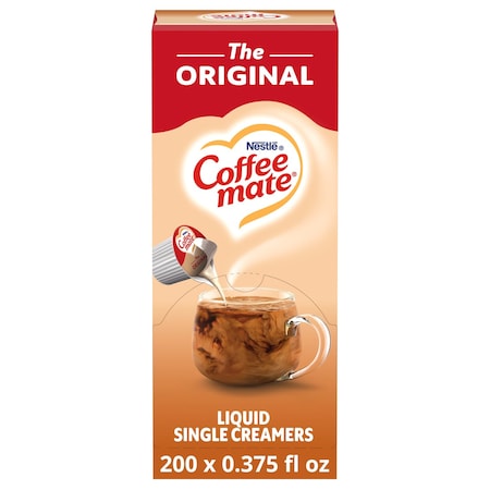 Coffee Mate The Original Single Serve Liquid Creamer .32 oz. Cup, PK200 10050000351104