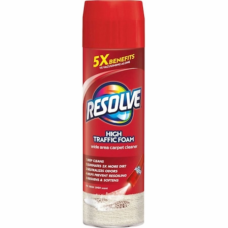 Reckitt Benckiser RESOLVE, Foam Carpet Cleaner, Foam, 22 Oz, Aerosol Can 00706