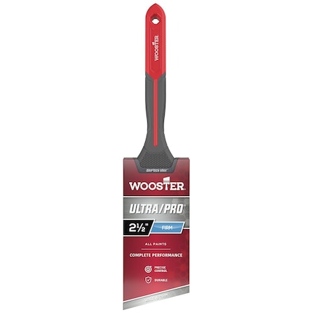 Wooster 2-1/2" Wooster G4174 Ultra/Pro Firm Angle Wall and Trim Paint Brush, GripTech MAX Handle G4174