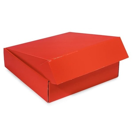 Nashville Wraps Red Gourmet Shipping Box, 12x12x3, 6PK 54RE