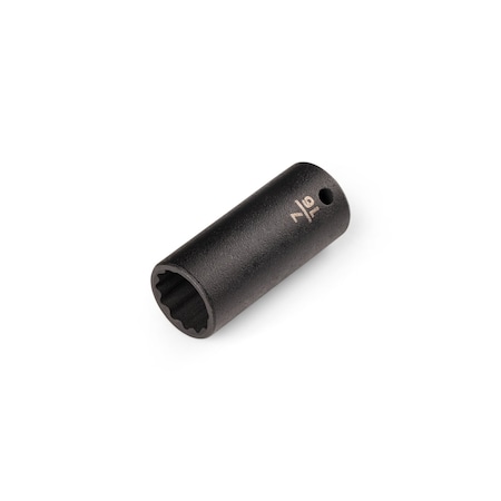 Tekton 1/4 Inch Drive x 7/16 Inch Semi-Deep 12-Point Impact Socket SID04211