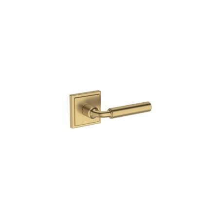 Baldwin Residential Door Levers Full Dummy Right Hand Lifetime Satin Brass FDLACSSR044