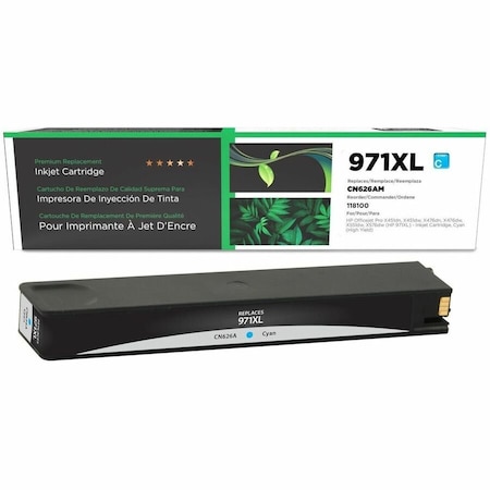 Clover Imaging Group Imaging Remanufactured High Yield Cyan Ink Cartridge 118100