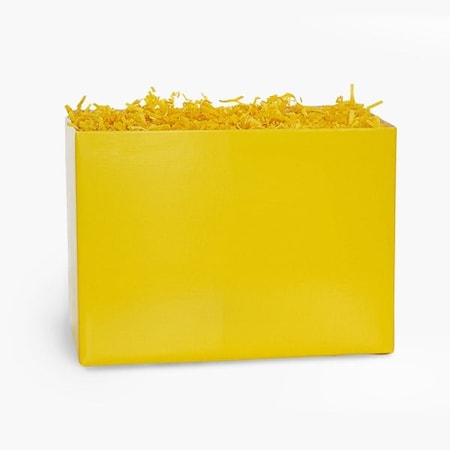 Nashville Wraps Yellow Basket Box, Large 10.25x6x7.5, 6PK YELL