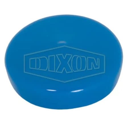 Dixon BCW Weld End Protection Cover, Suitable For Use w/ Sanitary Fitting, 8 in, Plastic/Vinyl, Blue BCW-800